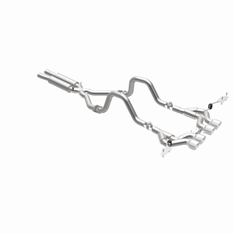 Magnaflow 00-04 Chev Corvette V8 5.7L Comp Series Quad Ctr Rr Exit SS Cat-Back Perf Exhaust - 15281