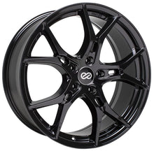 Load image into Gallery viewer, Enkei Vulcan 19X8.0 35mm Offset 5x114.3 Bolt 72.6mm Bore Gloss Black Wheel - 517-980-6535BK