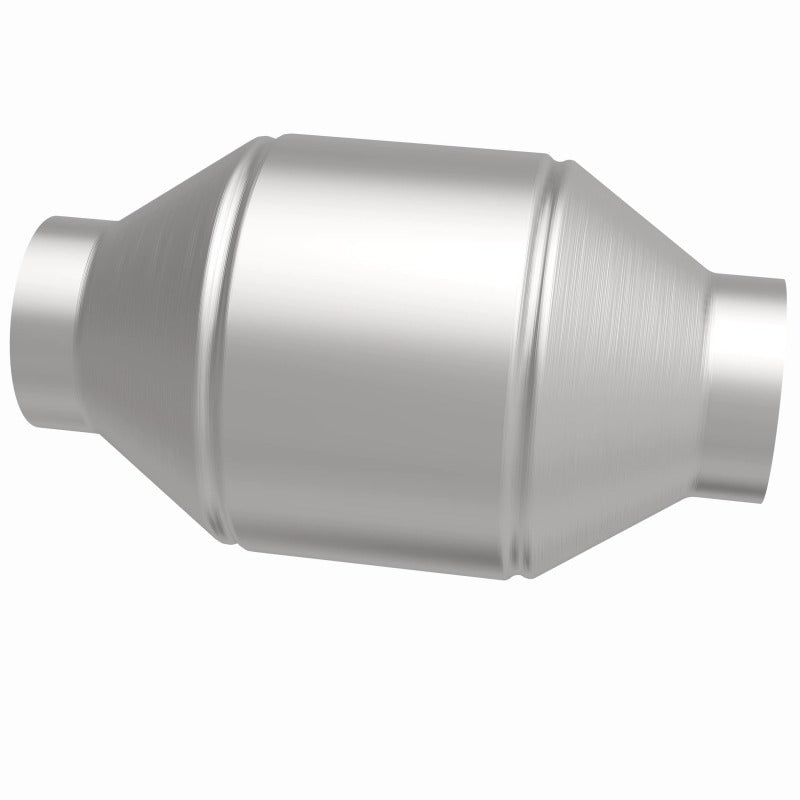 MagnaFlow Univ Cat Conv 2.5in Inlet/Outlet Center/Center Round 3in Body L x 5in W x 8.75in Overall L - 51656