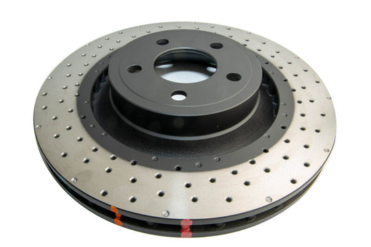 DBA 15-20 Ford Mustang GT (w/352mm Frt Rotor w/o Perf Pkg) Front 4000 Series Cross Drilled Rotor - DBA42164XD