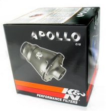 Load image into Gallery viewer, K&amp;N Universal Apollo Black Cold Air Intake - 70mm OD FLG PP - RC-5052AB