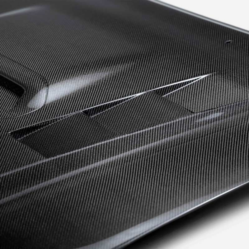 Seibon 12-15 Toyota Tacoma TS-Style Carbon Fiber Hood - HD12TYTA-TS