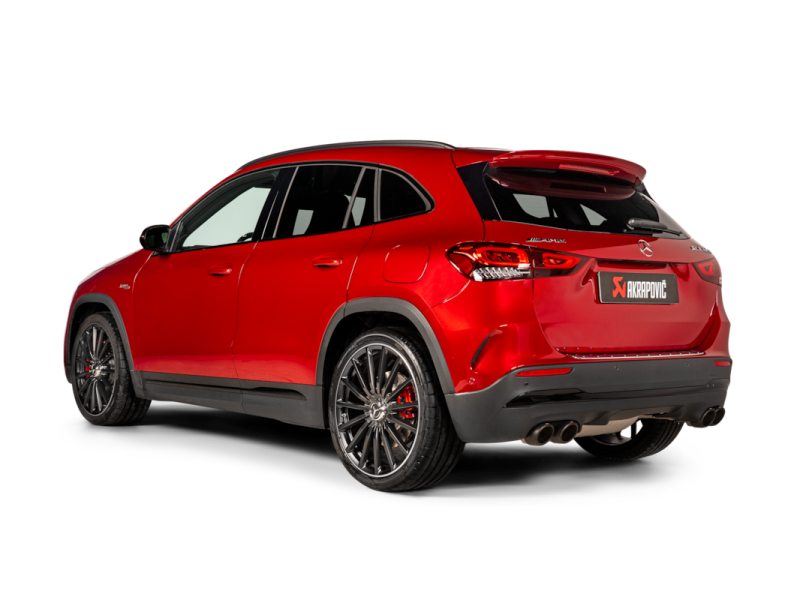 Akrapovic 21+ Mercedes-AMG GLA 45/S Titanium Catback Exhaust(akrL-ME/SS/3 Req)(Control Kit Required) - S-ME/T/1H