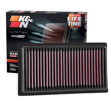 Load image into Gallery viewer, K&amp;N 2017 Subaru BRZ H4-2.0L F/I Replacement Drop In Air Filter - 33-5060