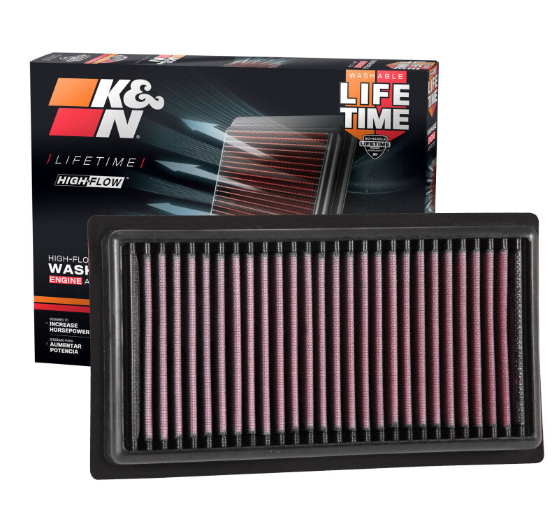K&N 2017 Subaru BRZ H4-2.0L F/I Replacement Drop In Air Filter - 33-5060