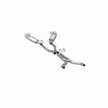 Load image into Gallery viewer, MagnaFlow 13 Chevy Camaro V8 6.2L S/C Quad Split Rear Exit Cat Back Perf Exhaust - 15053
