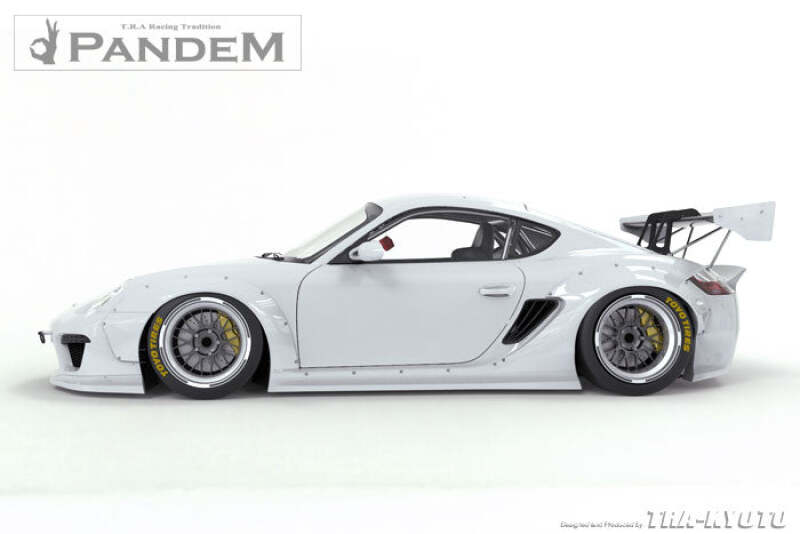 GReddy 05-08 Porsche Cayman (987.1) Rocket Bunny Full Wide-Body Aero Kit w/o Wing - 17090520
