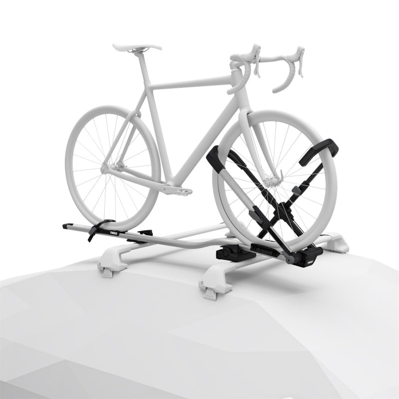 Thule UpRide - Upright Bike Rack (No Frame Contact) - Silver/Black - 599000
