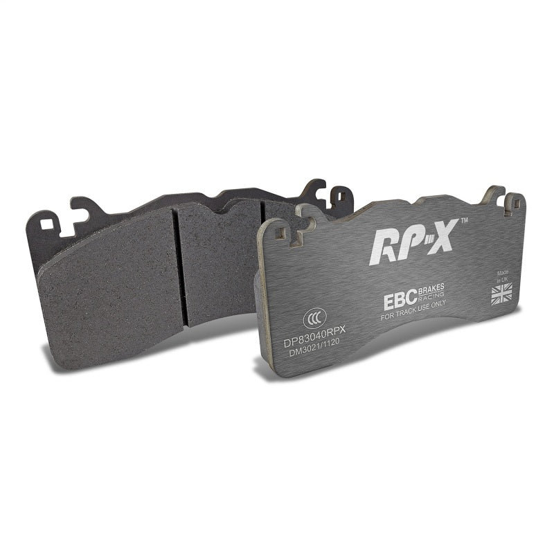 EBC Racing 2015+ Ford Mustang (6th Gen) 2.3L Turbo (GT Performance Package) RP-X Front Brake Pads - DP83040RPX