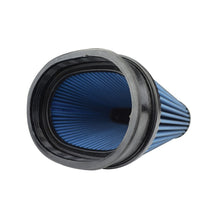 Load image into Gallery viewer, Injen NanoWeb Dry Air Filter 6.70x4.54 Oval neck/ 7.69 x 5.68 Base/ 7.25 Tall w/Barb Fit - 70 Pleat - X-1083-BB