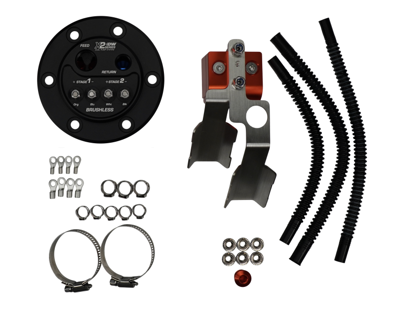 DeatschWerks X2 Pump Hanger for 92-00 Honda Civic / 94-01 Acura Integra - 9-000-7043