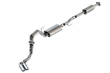 Load image into Gallery viewer, Borla F-150 2021 5.0L 4dr CC SB EC STB Lariat/KR/Platinum/LTD 3/2.25 DSE Cat-Back Touring CHR Tips - 140873