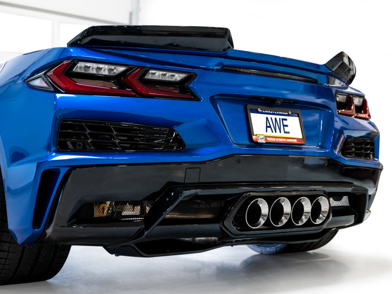 AWE Tuning 23-25 Chevrolet C8 Corvette Z06 5.5L SwitchPath Exhaust System - Chrome Silver Tips - 3025-42906