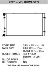 Load image into Gallery viewer, CSF 99-06 Volkswagen Golf/GTI / 99-06 Volkswagen Jetta/GLI Radiator - 7025