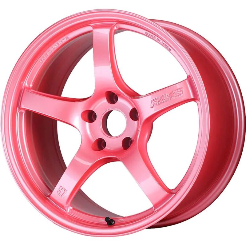 Gram Lights 57CR 15x8.0 +35 4x100 Sakura Pink Wheel (Special Order No Cancel) - WGCRE35APP