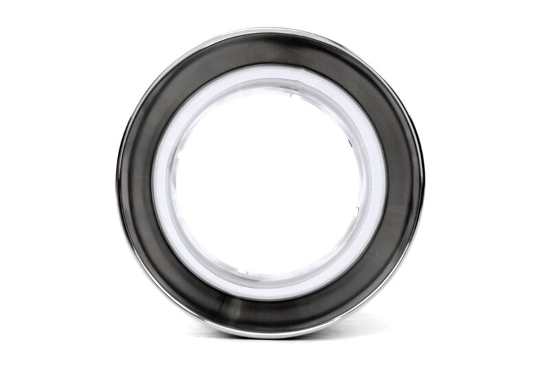 Dinan Double-Walled 4.5in Clamp-On Exhaust Tip - Polished - 4.5in Outlet / 3.25in Inlet - D663-0645-BOX