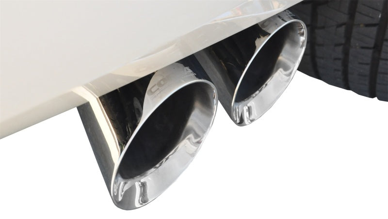 Corsa 2015-2020 Chevy Tahoe/GMC Yukon Cat-Back Exhaust Sport 3in Single Side Twin Polished 4in Tips - 14859