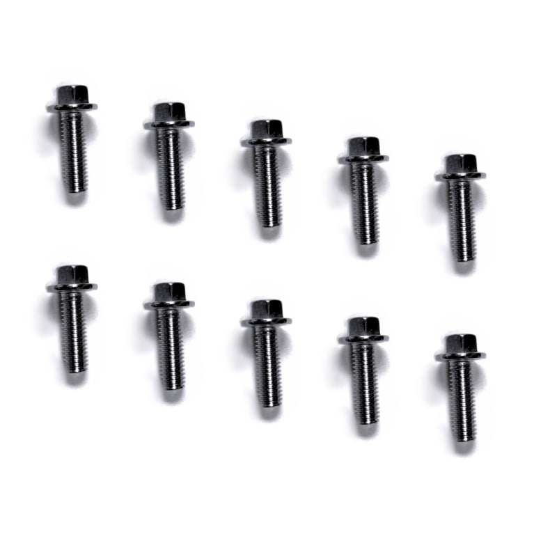 Kooks GM Gen V Stainless Header Bolt Kit Qty 10 - M8 - 1.25 x 25mm Bolts - BK113