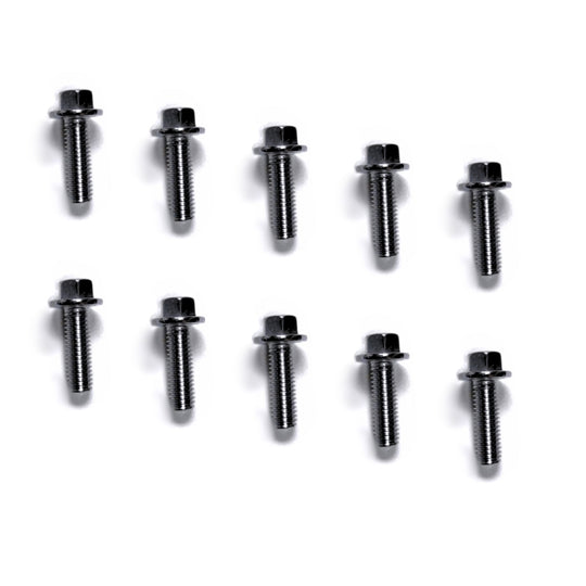 Kooks GM Gen V Stainless Header Bolt Kit Qty 10 - M8 - 1.25 x 25mm Bolts - BK113