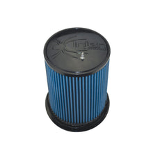 Load image into Gallery viewer, Injen SuperNano-Web Air Filter 5in Flange ID 7in Base/ 7.9in Height/ 5in Top/ Filter Monitor Nipple - X-1106-BB
