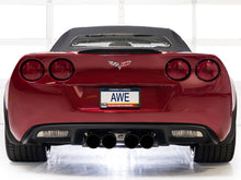 Load image into Gallery viewer, AWE Tuning 09-13 Chevrolet Corvette 6.2L Track Edition Axle-Back Exhaust w/ Diamond Black Tips - 3020-43662