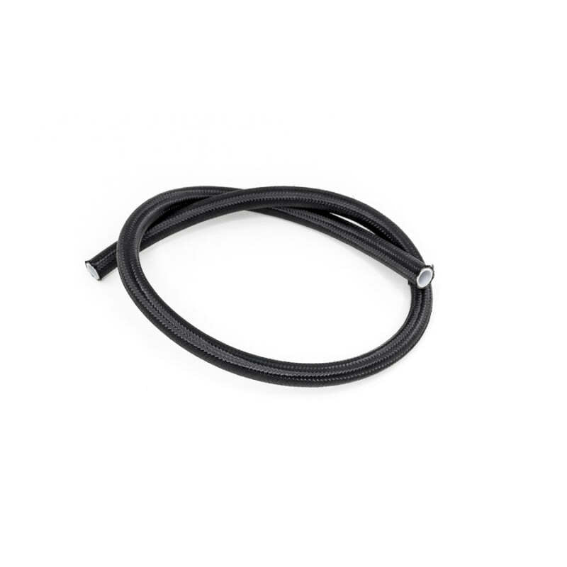 DeatschWerks 10AN Black Nylon Braided PTFE Hose 3 Feet - 6-02-0866-3