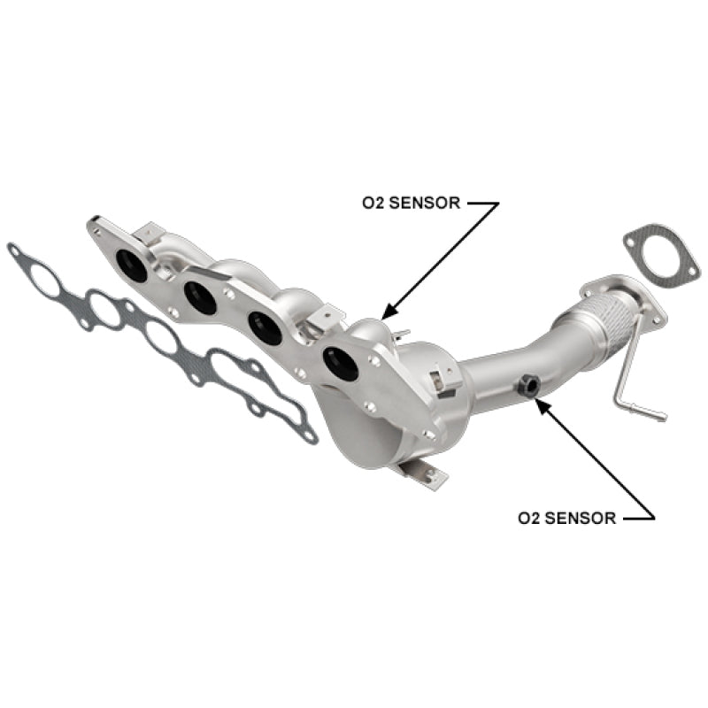 MagnaFlow Direct Fit Catalytic Converter 10-13 Mazda 3 2.0L Manifold - 51802