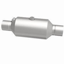 Load image into Gallery viewer, MagnaFlow 2.25 w/dual O2 5in. Spun Universal Converter - 79315