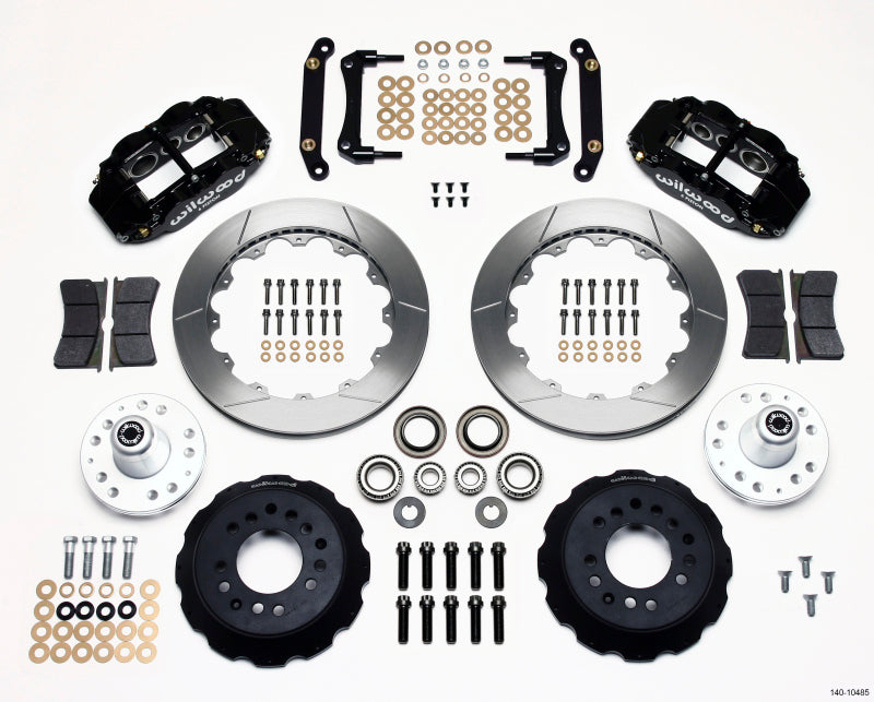 Wilwood Narrow Superlite 6R Front Hub Kit 12.88in 70-78 Camaro (*Line Kit Needed*) - 140-10485