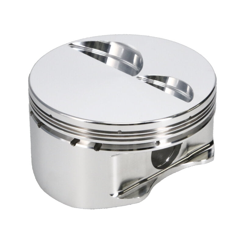 Manley Chevrolet Small Block Piston Set - 4.030in Bore 1.250in CH, -4.00 CC - 591630-8
