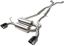 Load image into Gallery viewer, aFe Takeda 2-1/2in 304SS Cat-Back Exhaust Infiniti G37 08-13/Q60 14-15 V6-3.7 w/ Carbon Fiber Tips - 49-36103-C