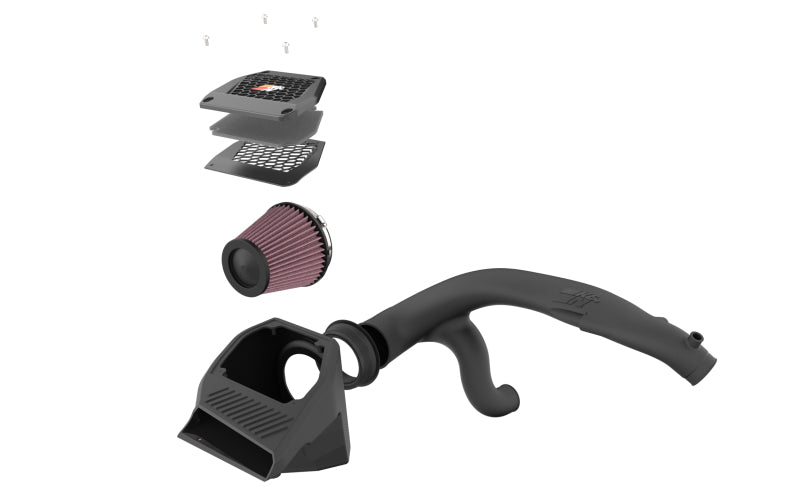 K&N 2023 Ford Bronco Raptor V6 3.0L F/I 63 Series AirCharger Performance Air Intake System - 63-2625
