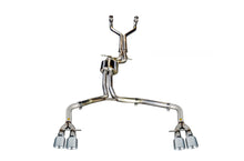 Load image into Gallery viewer, AWE Tuning Audi C7 / C7.5 S6 4.0T Track Edition Exhaust - Chrome Silver Tips - 3020-42042