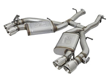 Load image into Gallery viewer, aFe MACHForce XP 3in 304 SS Axle-Back Dual Exhaust (NPP) w/ Polished Tips 16-17 Camaro SS V8-6.2L - 49-34068-P