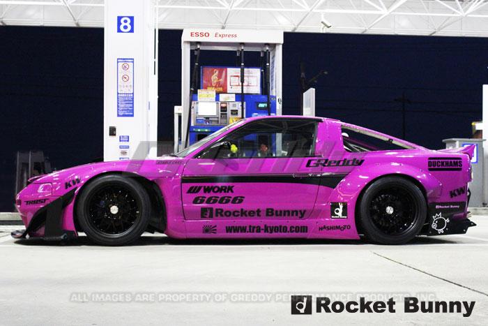 GReddy 89-93 Nissan 240SX Full Rocket Bunny 180/240SX Wide Body Aero Kit w/ Wing - 17020380