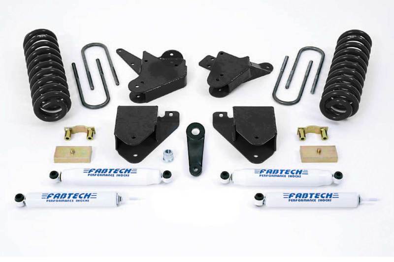 Fabtech 99-00 Ford F250/350 2WD w/Gas & 6.0L Diesel 6in Basic Sys w/Perf Shks - K2097