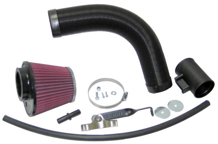 K&N Ford Fiesta MK6 1.2L/1.4L/1.6L Performance Intake Kit - 57-0686
