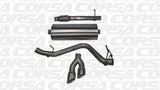 Corsa 14-19 GMC Sierra/Chevy Silv 1500 Reg. Cab/Long Bed 5.3L V8 Polished  Single Side CB Exhaust - 14872