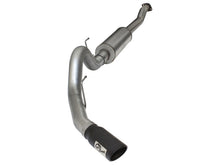 Load image into Gallery viewer, aFe MACHForce XP SS Exhaust 4in Cat-Back w/ Black Tip 2015 Ford F-150 EcoBoost V6 2.7/3.5Ltt - 49-43069-B