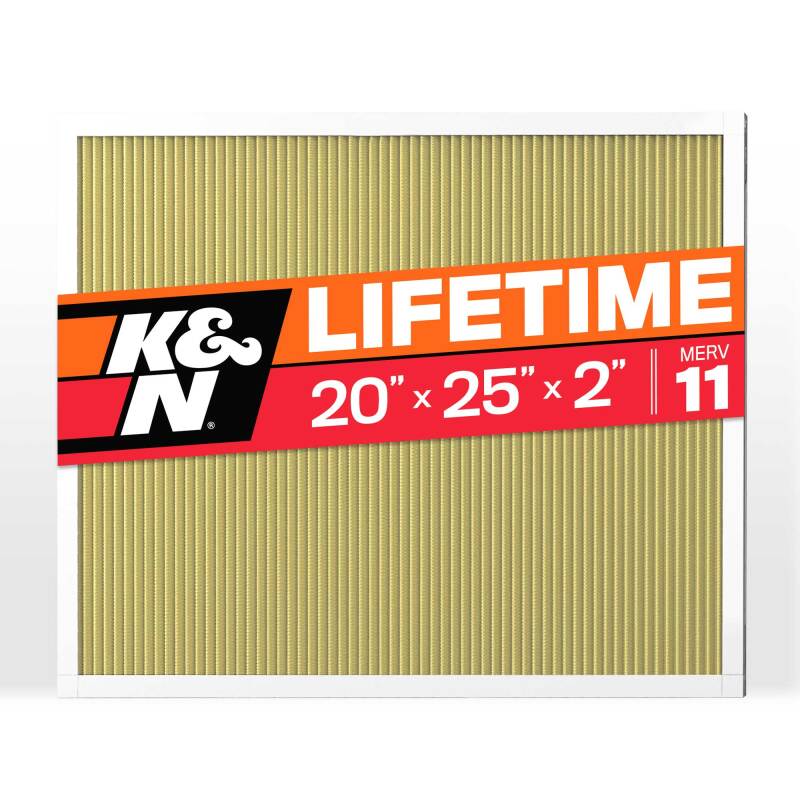 K&N HVAC Filter - 20 x 25 x 2 - MERV 11 - HVC-22025