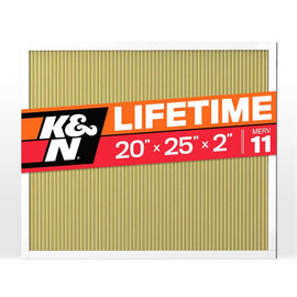 K&N HVAC Filter - 20 x 25 x 2 - MERV 11 - HVC-22025