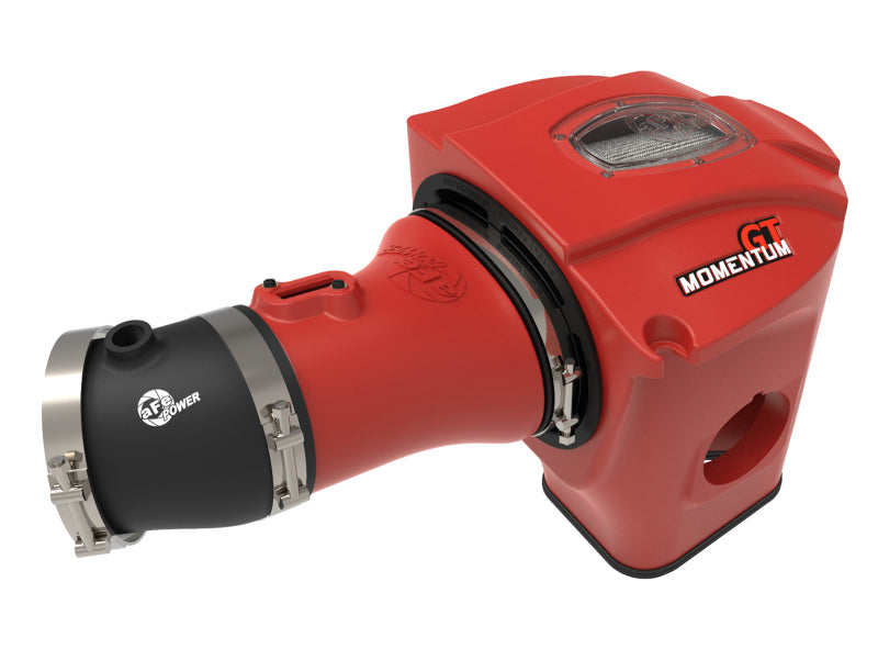 aFe Momentum GT Limited Edition Cold Air Intake 15-16 Dodge Challenger/Charger SRT Hellcat - Red - 51-72204-R