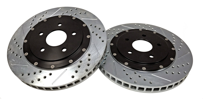 Baer Brakes 06-09 Cadillac XLR V Eradispeed+ Front SDZ 2-Piece Performance Brake Rotors - 2301052
