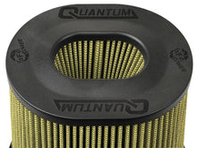 Load image into Gallery viewer, aFe Quantum Pro-Guard 7 Air Filter Inverted Top - 5in Flange x 9in Height - Oiled PG7 - 72-91129
