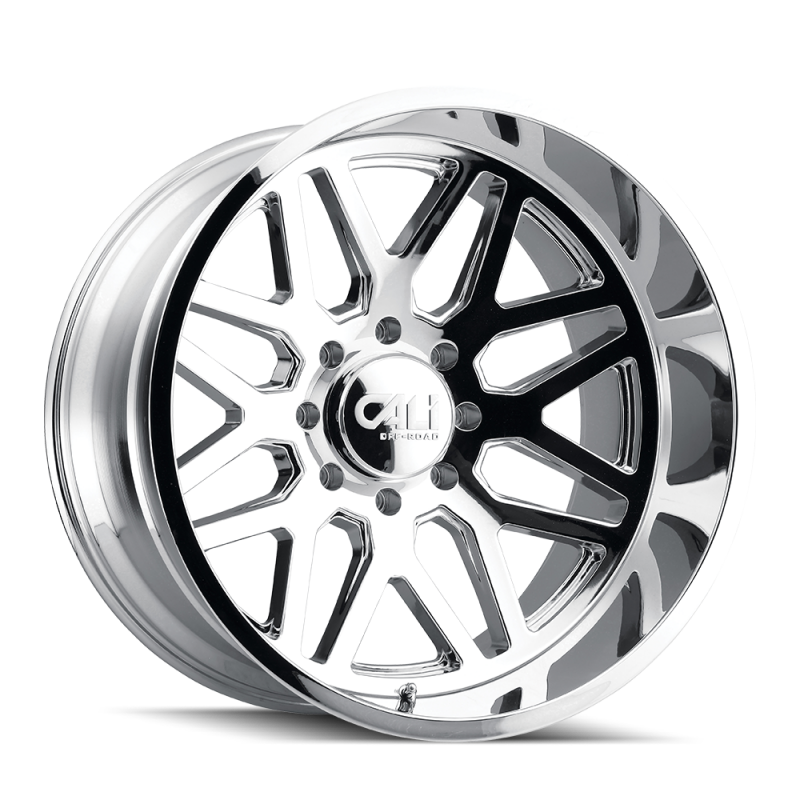 Cali Off-Road 9115 Invader 22x12 / 8x170 BP / -51mm Offset / 125.2mm Hub Chrome Wheel - 9115-22270C