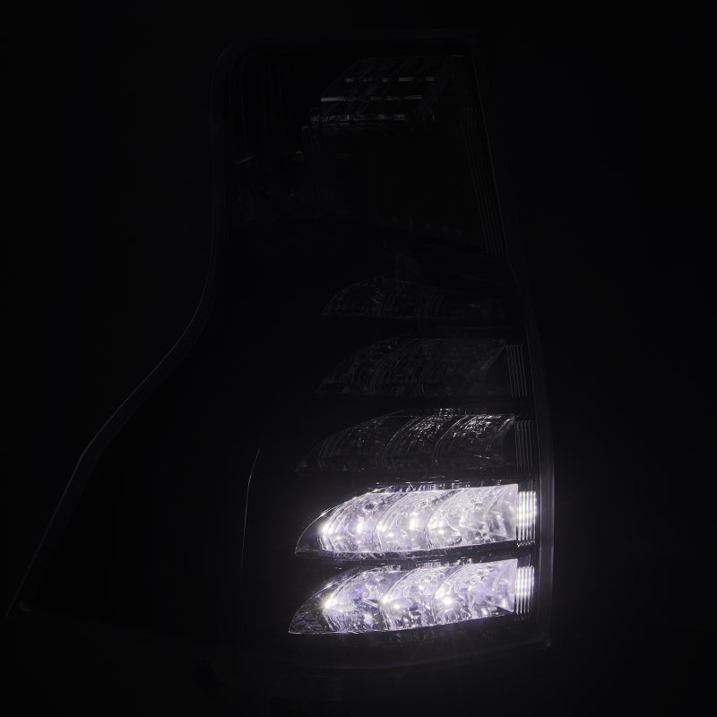 AlphaRex 14-21 Lexus GX470 PRO-Series LED Tail Lights -  Alpha Black - 678015