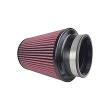 Load image into Gallery viewer, Injen Oiled Air Filter 4.0in Flange ID / 6.0in Base / 6.9in Media Height / 5.0in Top - X-1127-BR