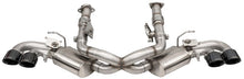 Load image into Gallery viewer, Corsa 20-25 Corvette C8 3in Valved Cat-Back 4.5in Blk Quad Tips Fits Factory Perf Exhaust DeletesAFM - 21103BLK