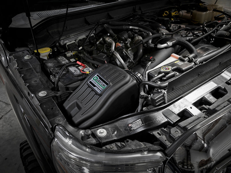 aFe Quantum Pro DRY S Cold Air Intake System 11-16 Ford Powerstroke V8-6.7L - Dry - 53-10003D