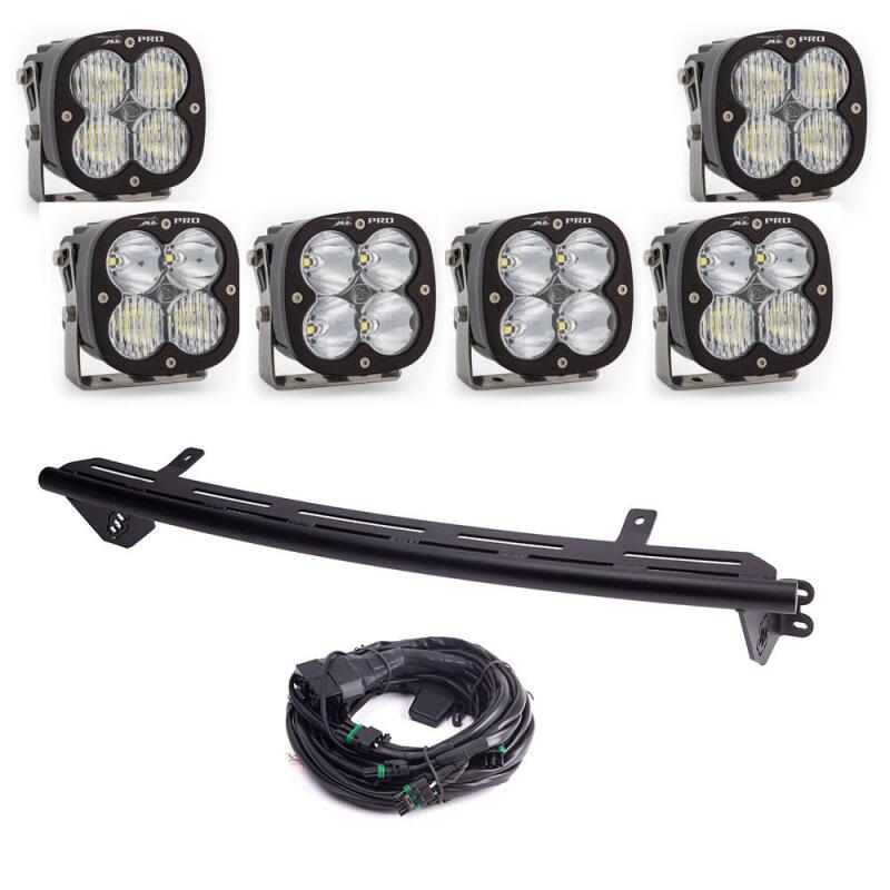 Baja Designs 23+ Ford Super Duty XL Pro Bull Bar Light Kit w/ Upfitter - 448236UP